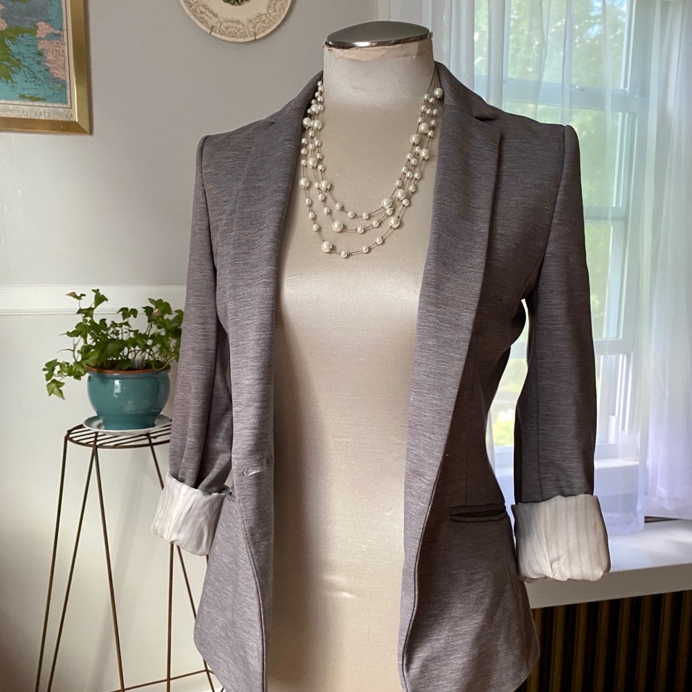 Gray Blazer